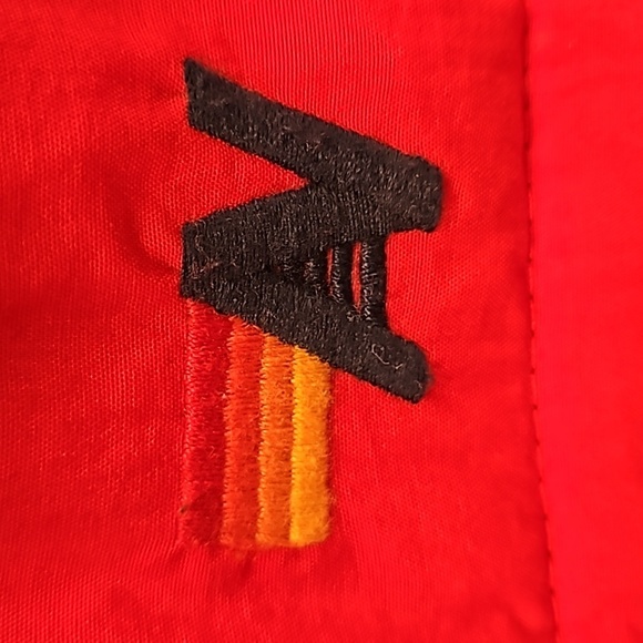 💕AVIATOR NATION💕 Reversible Sleeveless Corduroy Vest ~ Red & Blue Small - Picture 5 of 12